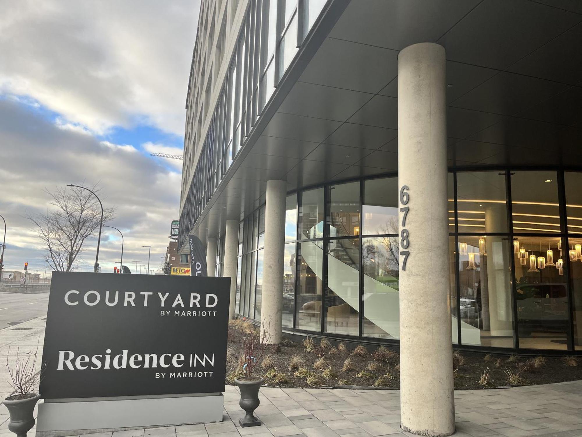 Residence Inn Montreal Midtown Eksteriør bilde